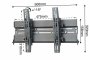 Teleri kinnitus seinale B-Tech BT8431 (22-37 tolli, kallutatav) - Pilt 5 / thumb