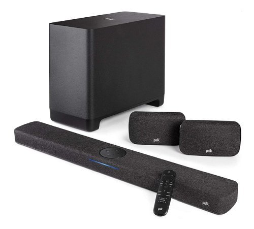 Soundbar Polk Audio React 5.1 (Soundbar + Sub + SR2) - Pilt 1 / 500px