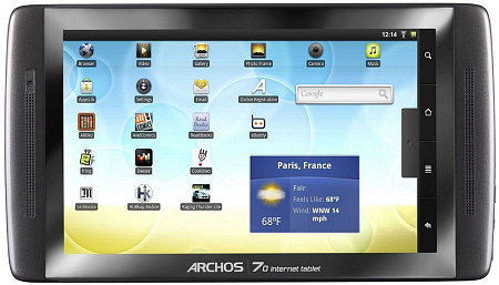 Archos 70 Internet Tablet 250GB