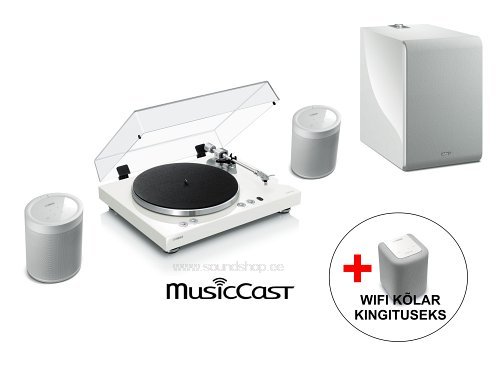 Yamaha MUSICCAST Vinyl 500 + MusicCast 20 + MUSICCAST SUB 100 + KINGITUS!