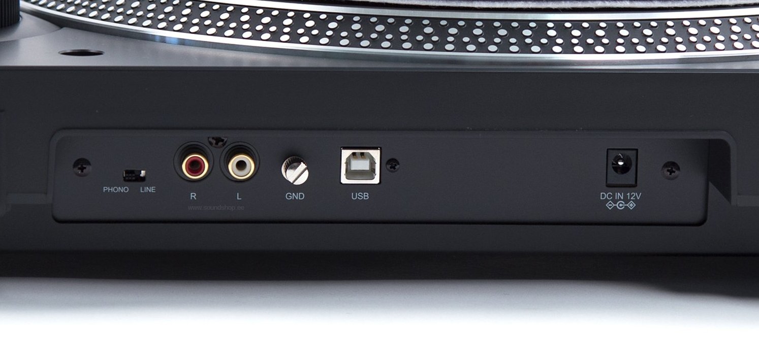 Audio-Technica AT-LP120XBT-USB Bluetooth (Black) pilt 6