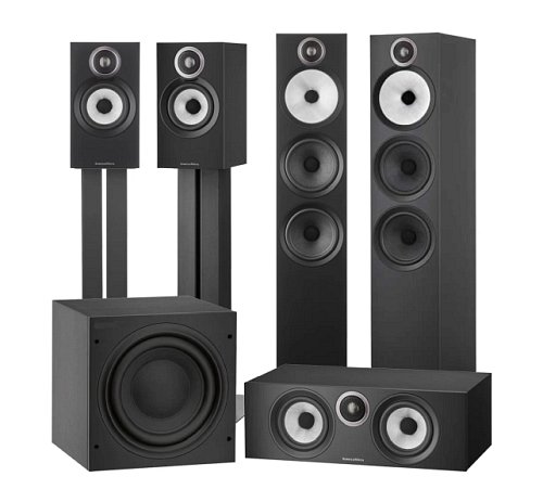 Bowers & Wilkins 603+607+HTM6+ASW609 S3 komplekt (700 series)